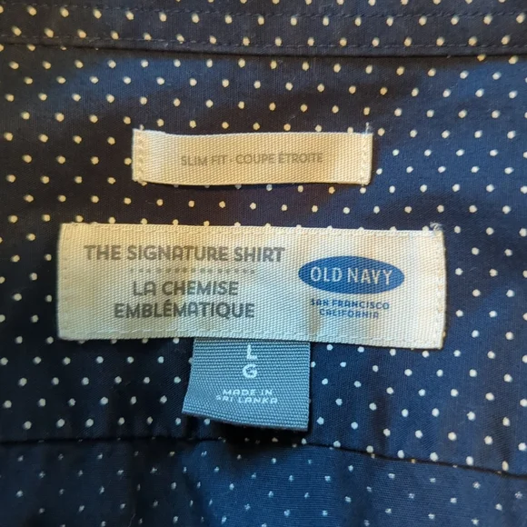 Old Navy Men's Shirt Size L - Picture 5 of 5